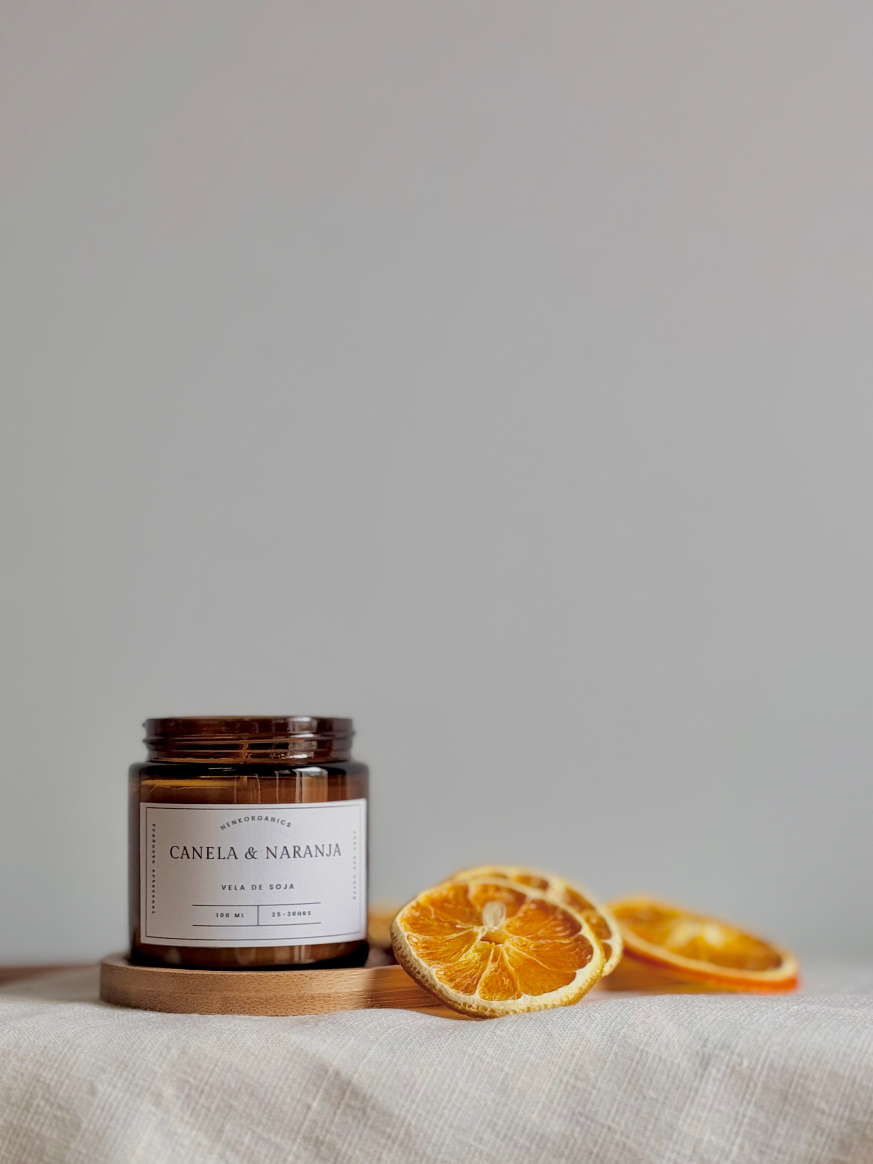 Canela y naranja