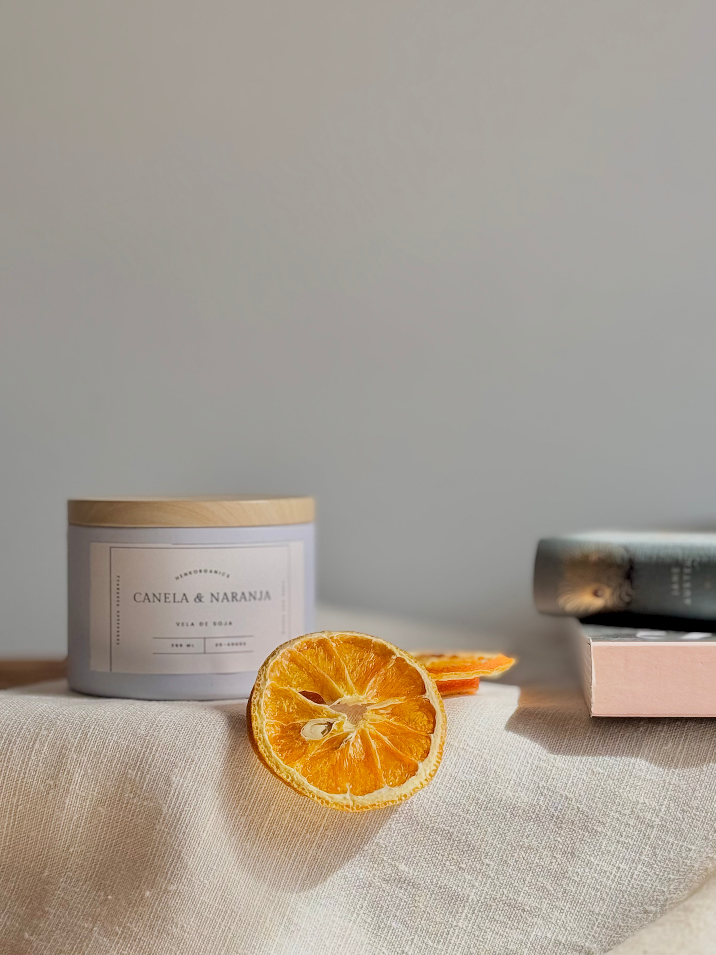Canela y naranja